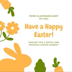 Happy Easter! 🐰🐣🐇🐥🐤